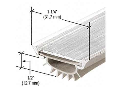 CRL Aluminum Finish Door Bottom Seal 36" - 25VRA36