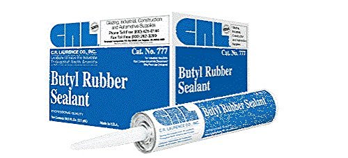 CRL Black 777 Butyl Rubber Sealant [6 pack] - 777BL