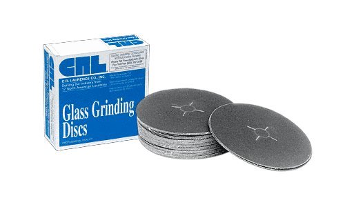 CRL 5" x 7/8" 80 Grit Sanding Discs [50 Pack] - 5X7880CB