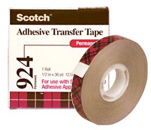 CRL Translucent 3M 1/2" Adhesive Transfer Tape in Individual Boxes - 92412BX