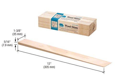 CRL Beddar Wood Shims [42 bundle] - NWS12B