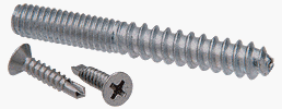 CRL Brushed Stainless Replacement Screw Pack for Concealed Wood Mount Hand Rail Brackets - 5/16"-18 Thread - RSP3BS