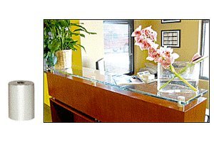 CRL Satin Chrome 3/4" Diameter by 1" Long Standoff Base - 3STA2SC