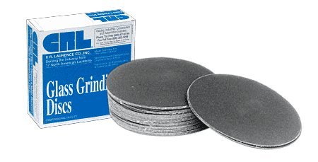 CRL 7" 80 Grit "PSA" Stick-On Sanding Discs [50 pack] - PSA780