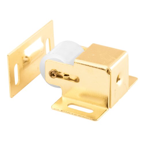 Prime-Line Products U 9047 Closet and Cabinet Roller Catch, Brass Plated