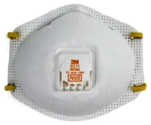3M 8511 Particle Respiratory N95 10 Masks/bx - 3M4 54343