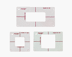 CRL Quik-Draw Mirror Cut-Out Templates - QD1
