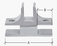 CRL Chrome Finish Deluxe 1-1/2" Long 3-Way 90 Degree Glass Furniture Connector for 1/2" Glass - GFC3901CH