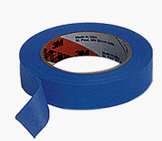 CRL 3M 3/4" Blue Windshield and Trim Securing Tape - 3M6817
