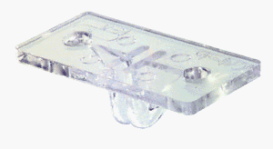 CRL Clear Acrylic Multi-Shelf Back Rest - KV104P