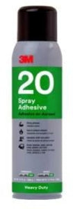 3M Heavy Duty 20 Clear Adhesive Spray 13.8oz - 3M2 14708