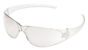 MCR Safety CK119 Checkmate Clear Mirror Coated Glasses - MCR SAFETY CK119
