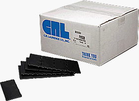 CRL Black 1/4" Plastic Bearing Shimstrips [100 pack] - PBS04