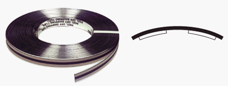 CRL Chrome 1/2" Plastic Reflective Tape [100' roll] - PRT400CH
