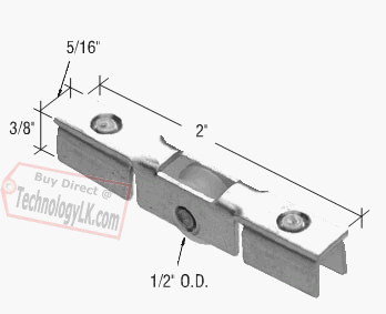 CRL Nylon Showcase Track Roller - DV147