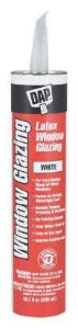 Dap Latex Window Glazing White Cartridge - DAP 12108