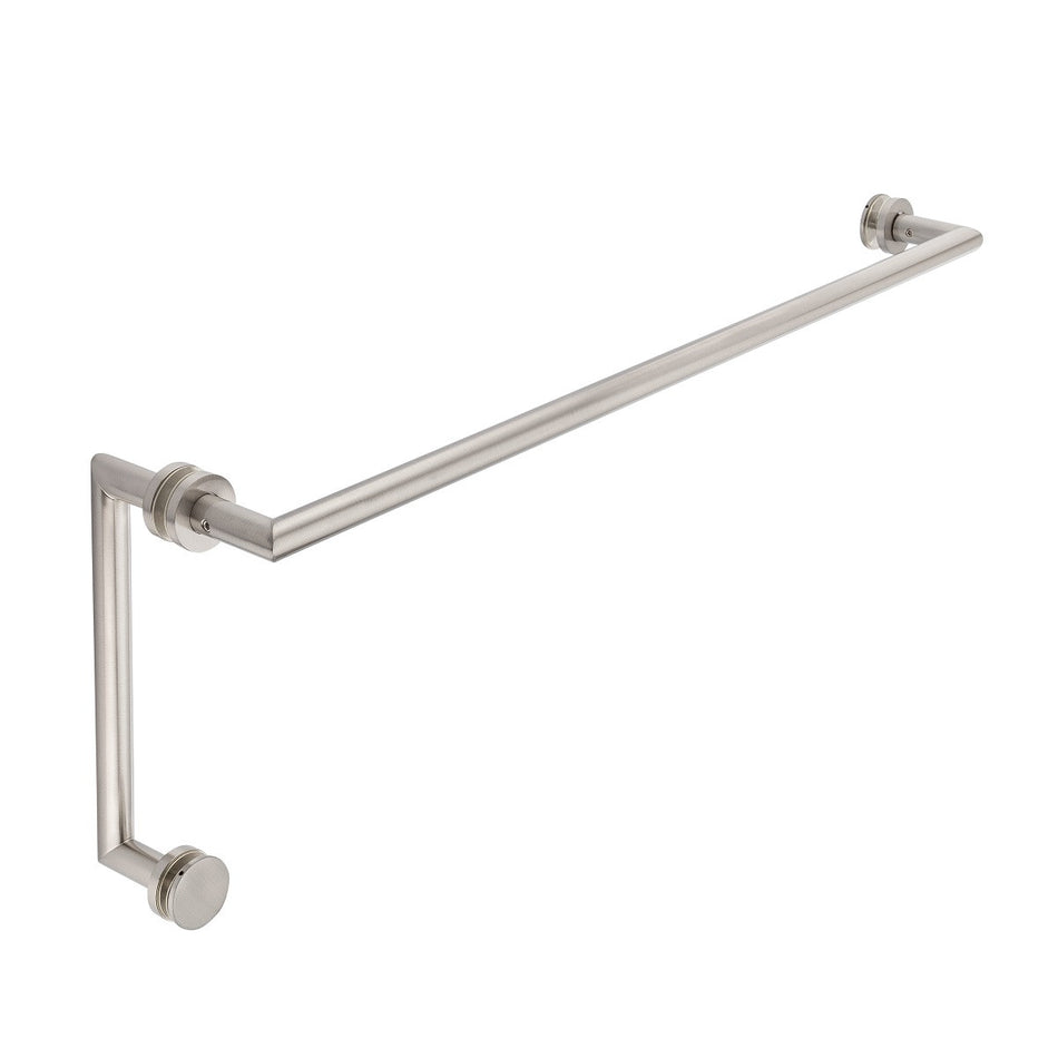 Coda 24" C/C Towel Bar x 8" C/C Pull Combination