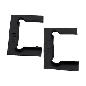 CRL Black Replacement Gasket Pack with Fin for Geneva Hinges - GENGK1