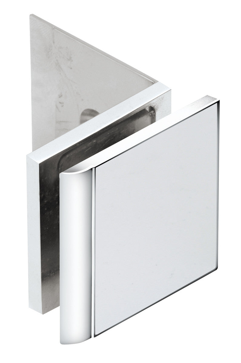 Concerto 90 Degree Wall-Glass Clamp with Leg