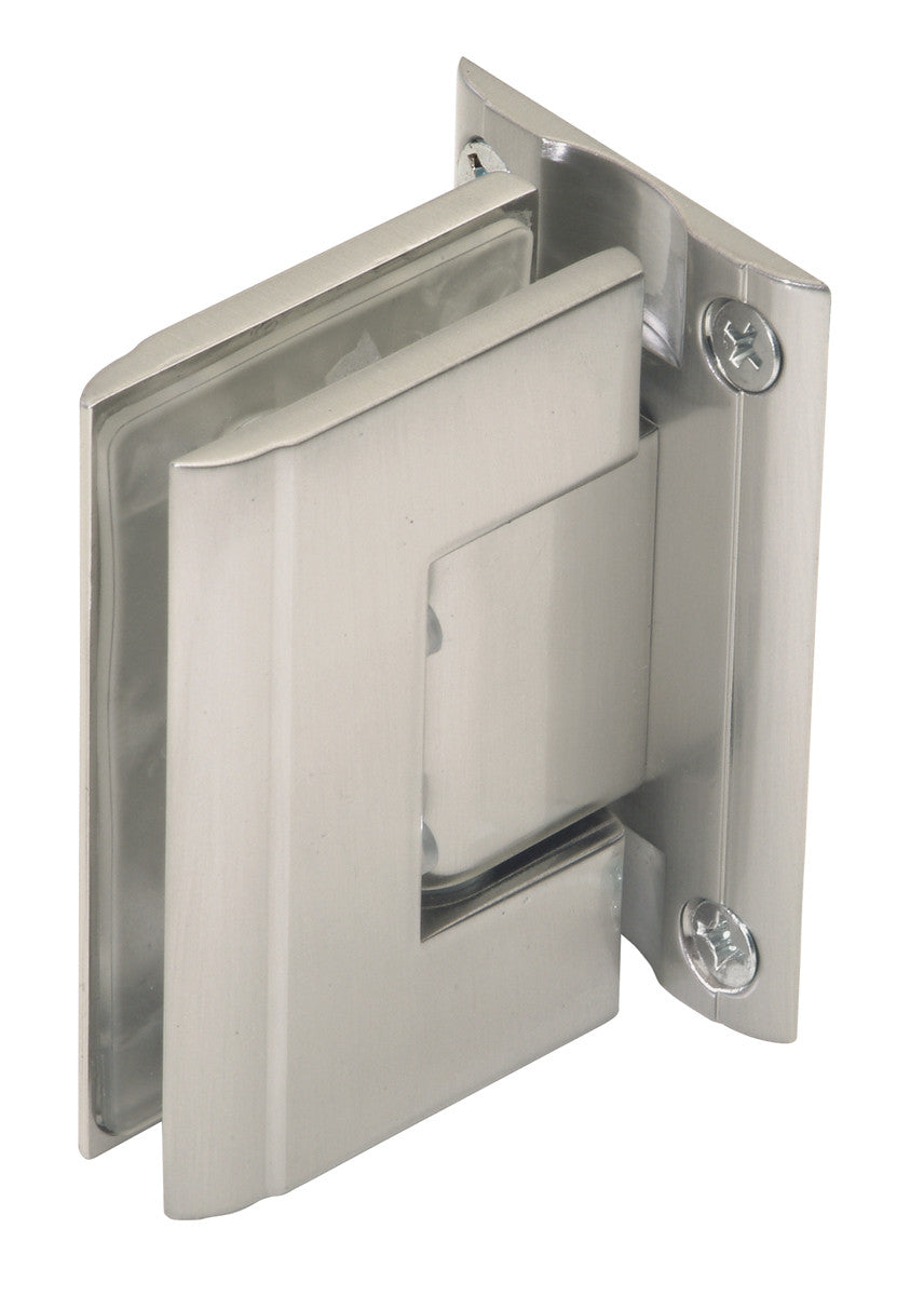 Concerto Heavy Duty 90 Degree Wall-Glass Hinge with 5 Degree Offset