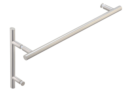 Counterpoint 18" C/C Towel Bar x 6" C/C Pull Combination