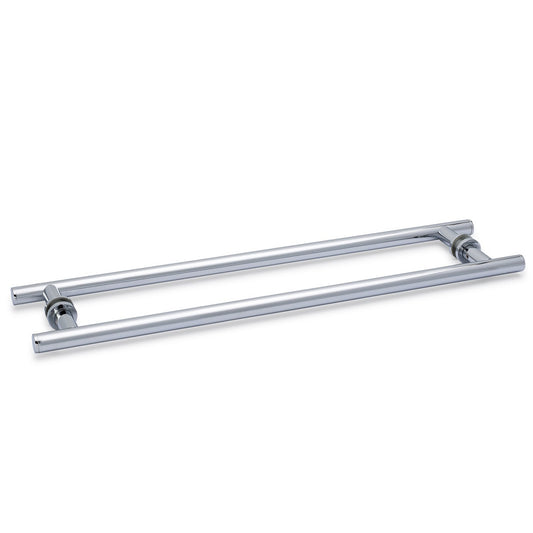 Counterpoint 18" C/C Back-To-Back Towel Bar with Rosettes