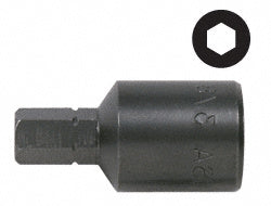 CRL 3/8" Hex Magnetic Nut Setter Insert Bit - MNS6