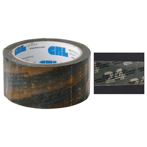 CRL 2" Orange Vinyl Molding Retention Tape [with warning] - MT2W