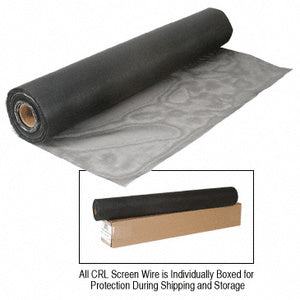 CRL Charcoal 36" Micro-Weave Insect Screen - MWC36