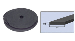 CRL 1/8" x 1" Bulk Rolled PVC Setting Block Material - SBRL4B