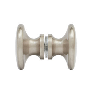 CRL Satin Brass Traditional Style Back-to-Back Shower Door Knobs