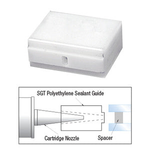CRL 3/8" Polyethylene Sealant Guide - SGT38