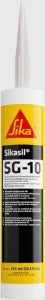 Sikasil SG-10 Fast Cure Silicone Sealant Black Cartridge - SIKASIL SG10 BL