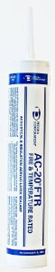 Pecora AC20 FTR Firerated Latex Quart White Cartridge - PECORA AC20QF WH