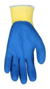 MCR Safety 9687L Bearkat Kevlar Glove w/ Blue Text Palm [Large] - MCR SAFETY 9687L