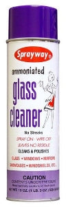 Sprayway S-43 Ammoniated Glass Cleaner 19 oz Can - SPRAYWAY 43