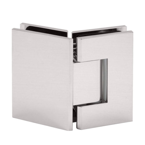 FHC Glendale Series 135 Degree Adjustable Glass-To-Glass Hinge [3/8" To 1/2" Glass]