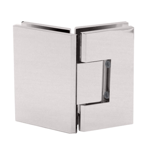 FHC Venice Series 135 Deg Adjustable Glass-To-Glass Hinge [3/8" To 1/2" Glass]